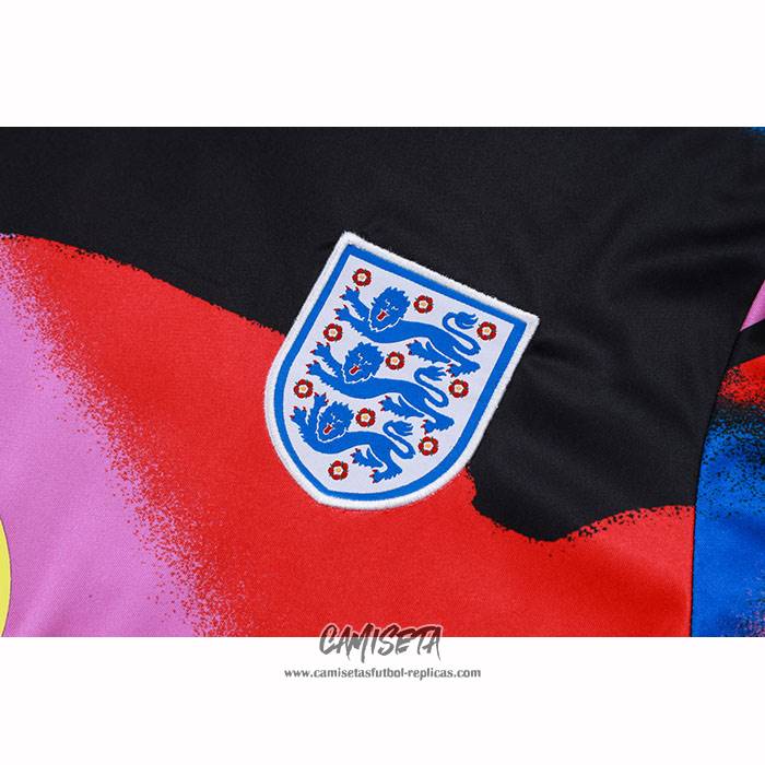 Chandal del Inglaterra 2025-2026 Manga Corta Multicolor - Pantalon Corto